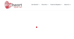 Desktop Screenshot of oneheartorphancare.org